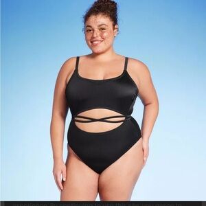 Elegant Black Women's Swimsuit NWT
